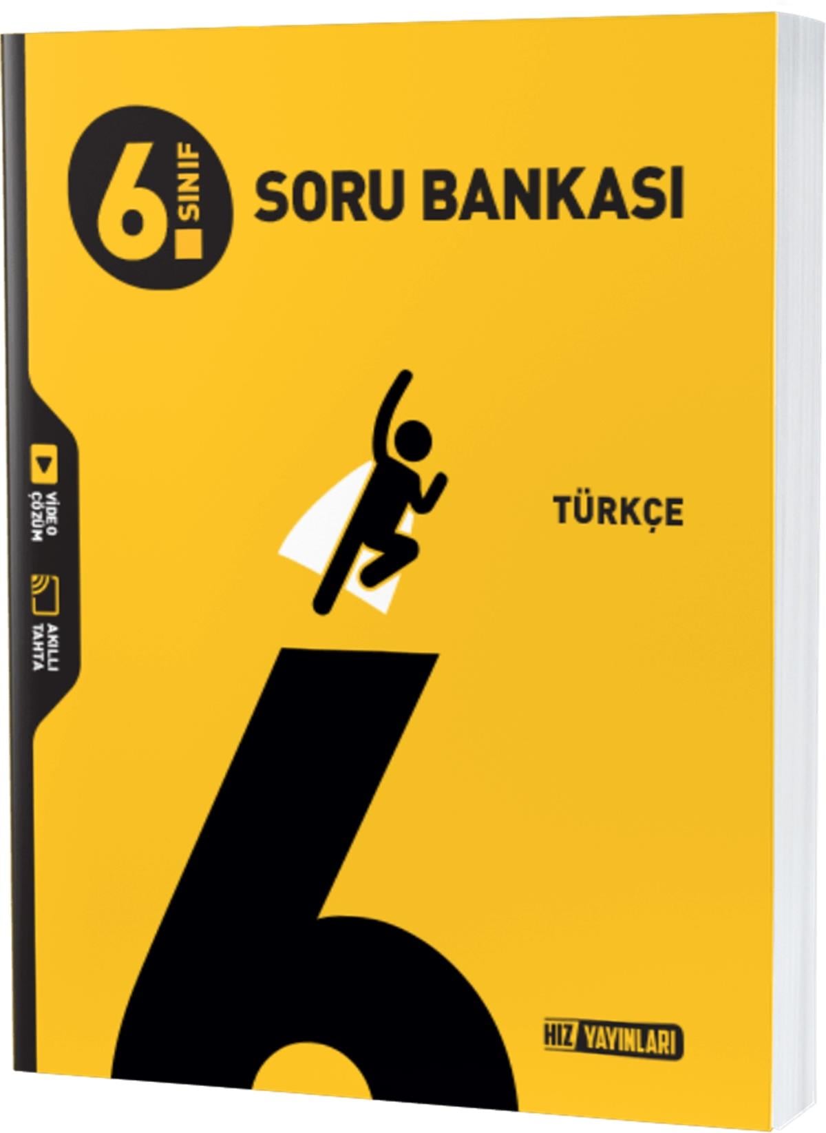 Hız Yayınları 6. Sınıf Türkçe Soru BankasıHız Yayınları 6. Sınıf Türkçe Soru Bankası - Kirtasiyem.net6.Sınıf
