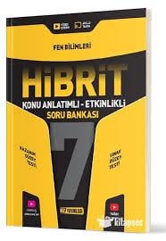 Hız Yayınları 7. Sınıf Hibrit Fen Soru Bankası7.Sınıf