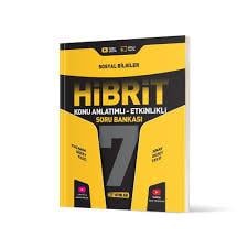 Hız Yayınları 7. Sınıf Hibrit Sosyal Bilgiler Soru Bankası7.Sınıf