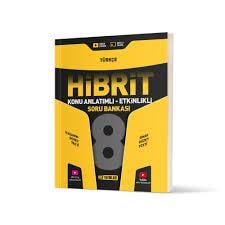 Hız Yayınları 8. Sınıf Hibrit Türkçe Soru Bankası8.Sınıf