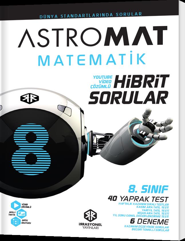 Hız Yayınları 8. Sınıf Astromat Matematik Hibrit Soru BankasıHız Yayınları 8. Sınıf Astromat Matematik Hibrit Soru Bankası - Kirtasiyem.net8.Sınıf