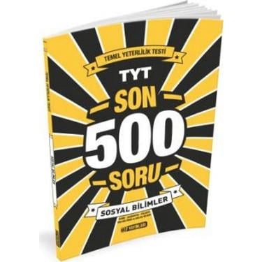 Hız Yayınları Tyt Sosyal Bilimler Son 500 SoruHız Yayınları Tyt Sosyal Bilimler Son 500 Soru - Kirtasiyem.netTYT