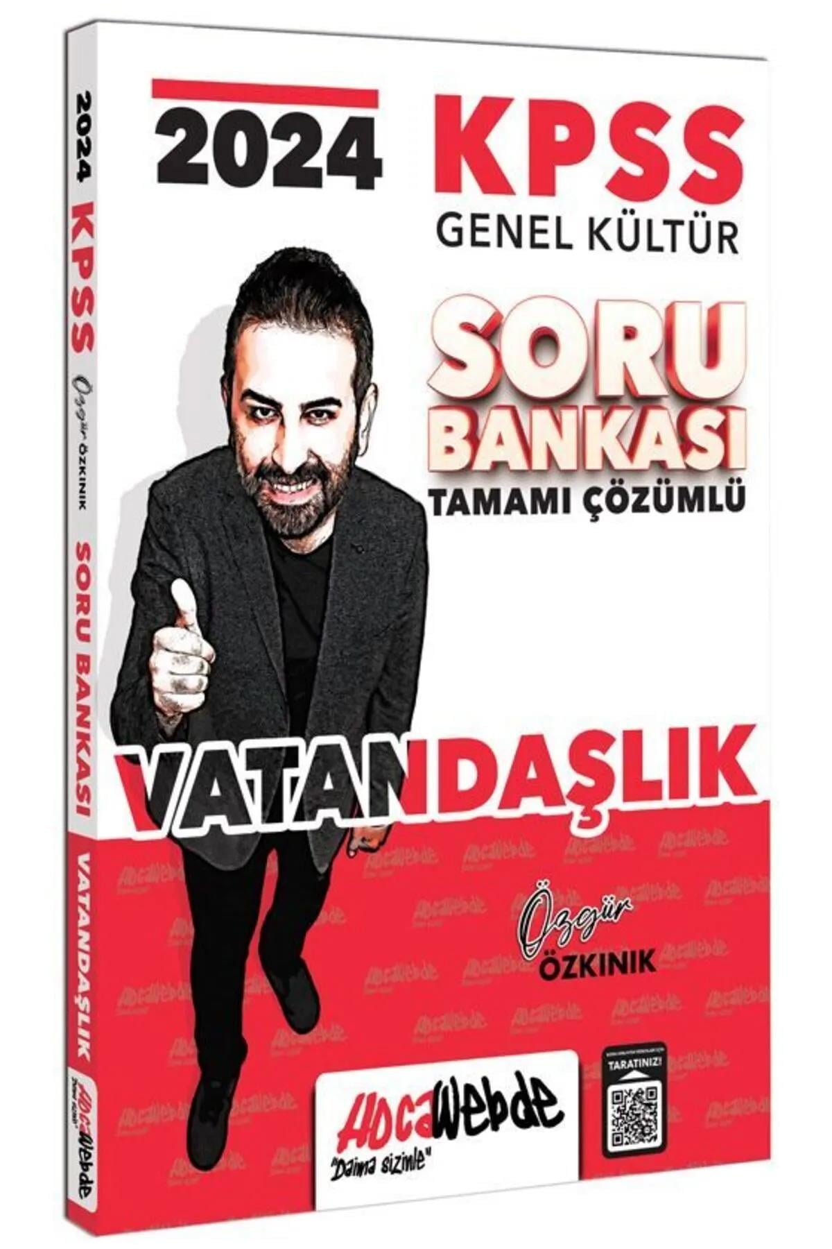 HocaWebde 2024 KPSS Genel Kültür Vatandaşlık Tamamı Çözümlü Soru BankasıHocaWebde 2024 KPSS Genel Kültür Vatandaşlık Tamamı Çözümlü Soru Bankası - Kirtasiyem.netKPSS Hazırlık