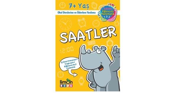 İlk Okul Eğlenceli Matematik Çıkartmalı Saatlerİlk Okul Eğlenceli Matematik Çıkartmalı Saatler - Kirtasiyem.netAktivite Kitapları