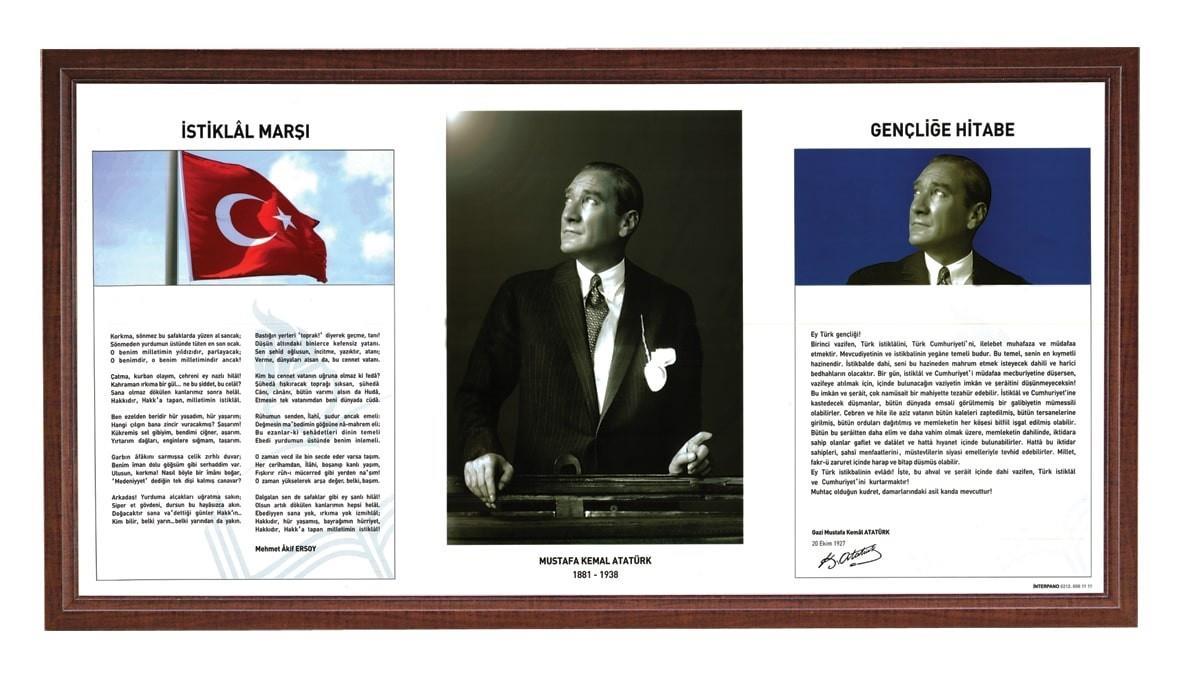 İnter 50X90 Atatürk Köşesi Lamine Çerçeve Duvara Monte Milli Levhaİnter 50X90 Atatürk Köşesi Lamine Çerçeve Duvara Monte Milli Levha - Kirtasiyem NetOkul Lehva Ve İşaretleri
