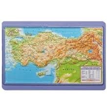 Kabartma Harita A4 *12Kabartma Harita A4 *12 - En Kaliteli Haritalar Ürünleri | Kırtasiyem.netHaritalar