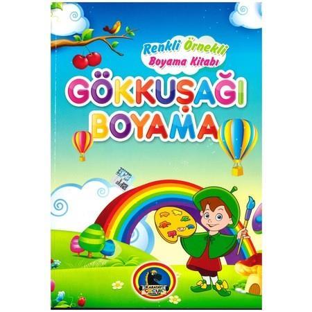 Karatay Boyama Kitabı Gökkuşağı Örnekli Renkli 128 SayfaKaratay Boyama Kitabı Gökkuşağı Örnekli Renkli 128 Sayfa - Kirtasiyem.netBoyama Kitapları