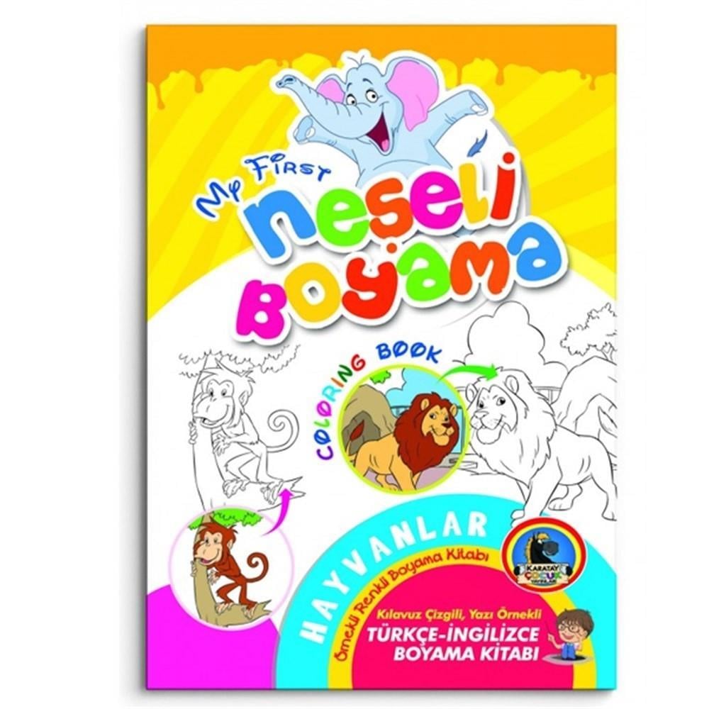 Karatay Boyama Kitabı Neşeli Örnekli Renkli 32 SayfaKaratay Boyama Kitabı Neşeli Örnekli Renkli 32 Sayfa - Kirtasiyem.netBoyama Kitapları