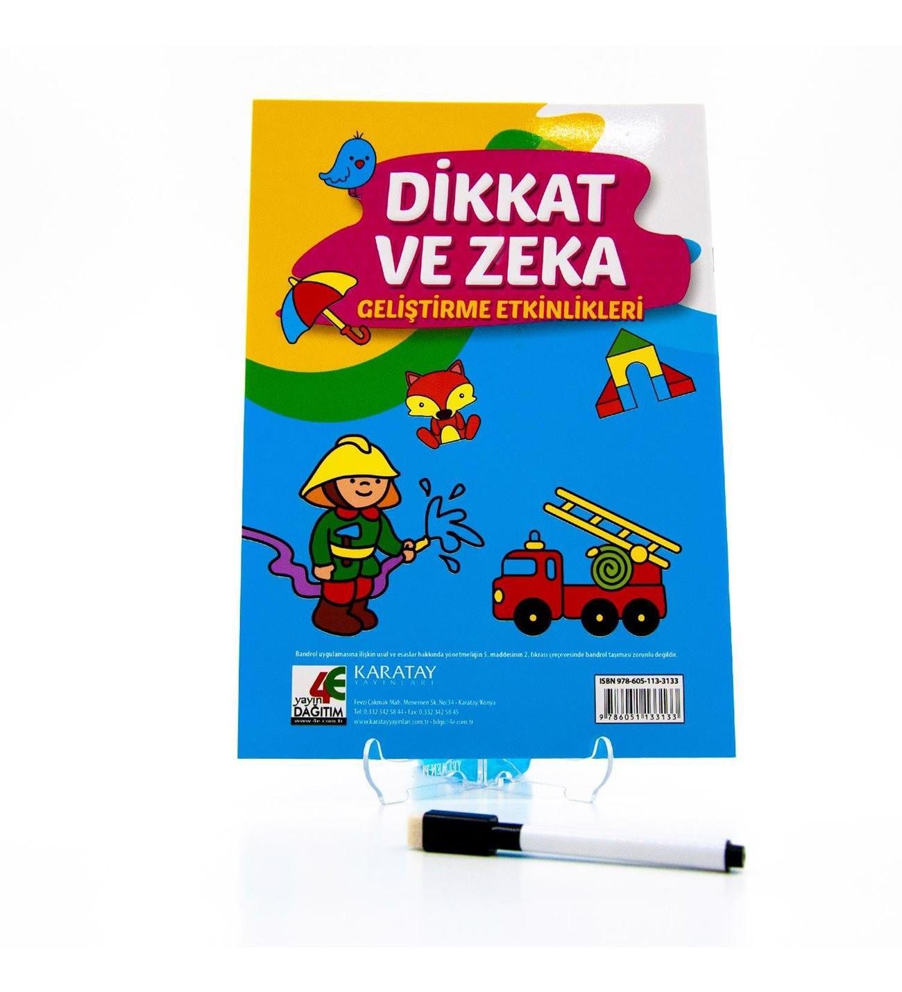 Karatay Yaz-Sil Dikkat ve Zeka Geliştirme Etkinlikleri YeniKaratay Yaz-Sil Dikkat ve Zeka Geliştirme Etkinlikleri Yeni - Kirtasiyem.netAktivite Kitapları