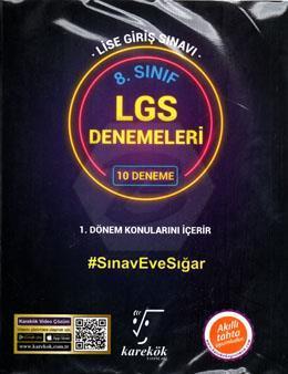 Karekök 8. Sınıf LGS 1. Dönem 10 lu Mor Deneme Seti Karekök 8. Sınıf LGS 1. Dönem 10 lu Mor Deneme Seti  - Kirtasiyem.netLGS HAZIRLIK	