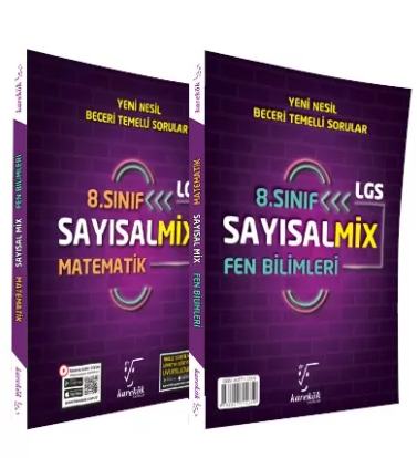Karekök 8. Sınıf LGS SayısalMix Matematik ve Fen BilimleriKarekök 8. Sınıf LGS SayısalMix Matematik ve Fen Bilimleri - Kirtasiyem.netLGS HAZIRLIK	