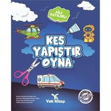 Kes Yapıştır Oyna Kitabı 2 (Mavi)Diğer Kırtasiye Ürünleri