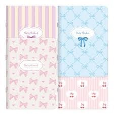 Keskin 18,5X26 48 Yp Kar.Tel Dik. Kuşe Kap.Stickerli Defter-KurdeleHatıra Defterleri