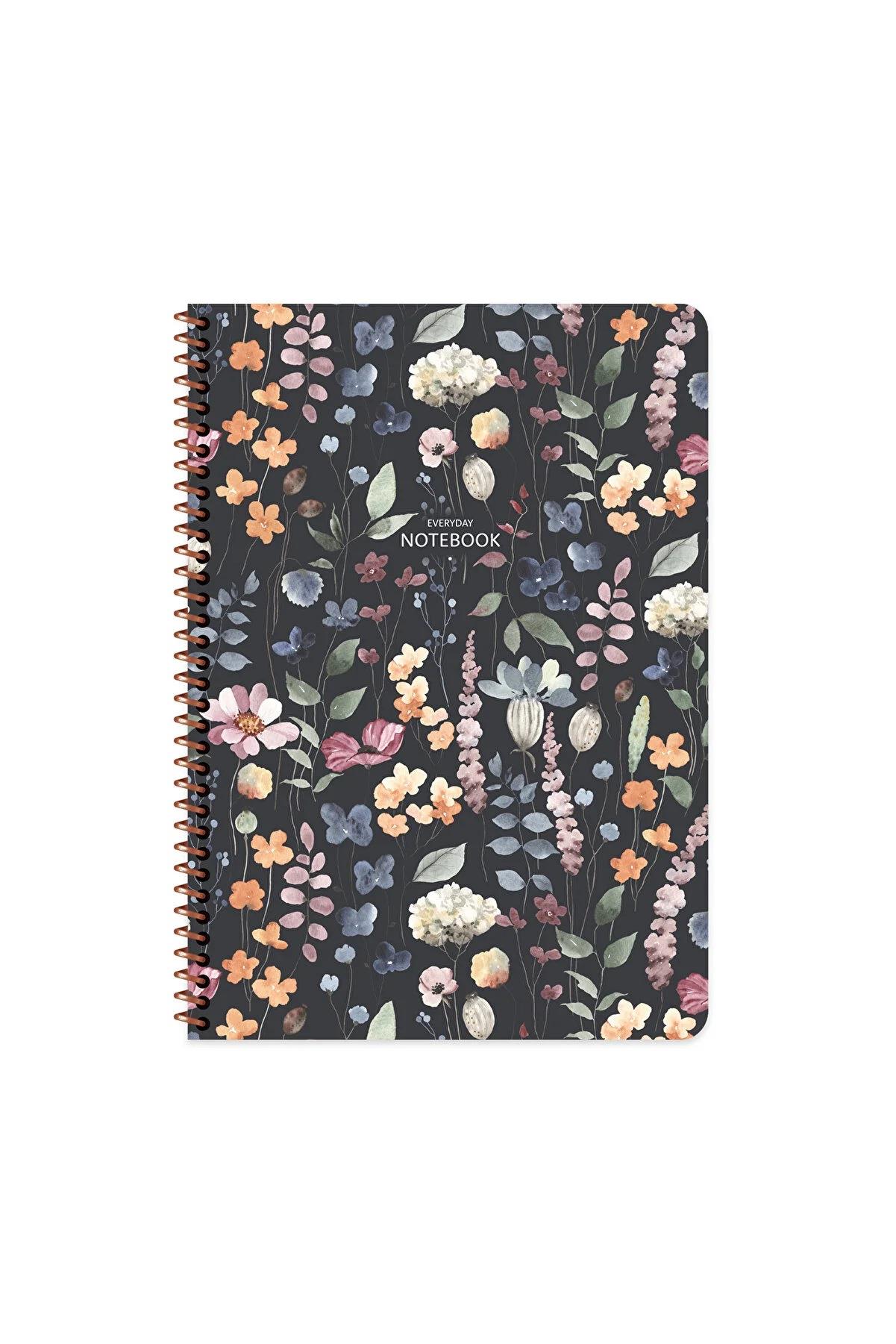 Keskin A4 80-4 Yp.Kar. Karton Kp.Spr.Çiçek DefterKeskin A4 80-4 Yp.Kar. Karton Kp.Spr.Çiçek Defter - Kirtasiyem.netSpiralli Karton Kapak Defterler