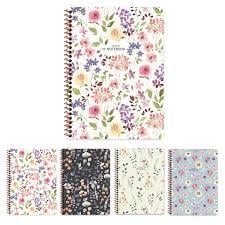 Keskin A4 80 Yp.Çizgili Karton Kp.Spr.Çiçek DefterKeskin A4 80 Yp.Çiz. Karton Kp.Spr.Çiçek Defter - Kirtasiyem.netSpiralli Sert Kapak Defterler