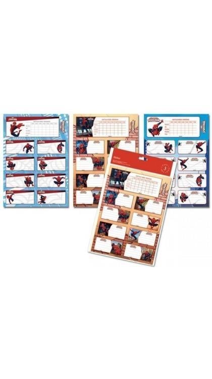 Keskin Color Ders Programlı Etiket Spider 3 LüKeskin Color Ders Programlı Etiket Spider 3 Lü - Kirtasiyem.netOkul Etiketleri