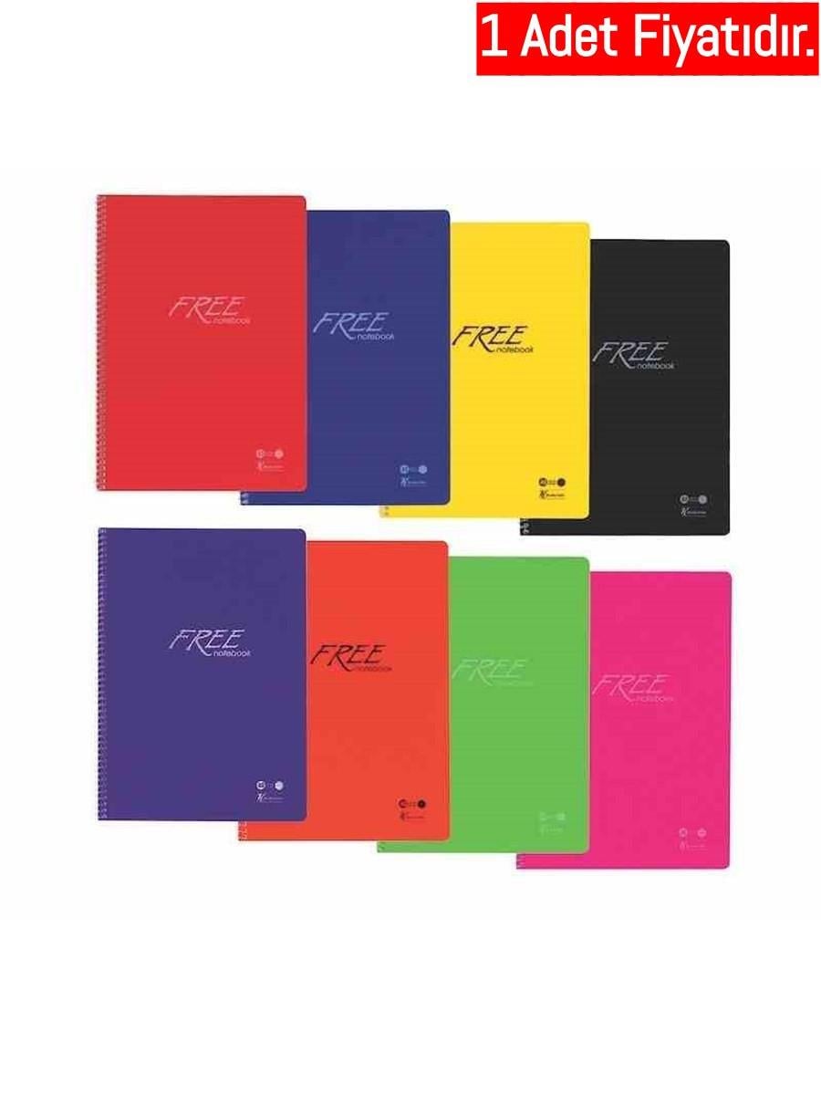 Keskin Color Free Plastik Kapak Defter A4 200-1 Yaprak Çizgili (1 Adet)Keskin Color Free Plastik Kapak Defter A4 200-1 Yaprak Çizgili - Kirtasiyem.netPlastik Kapak Defterler