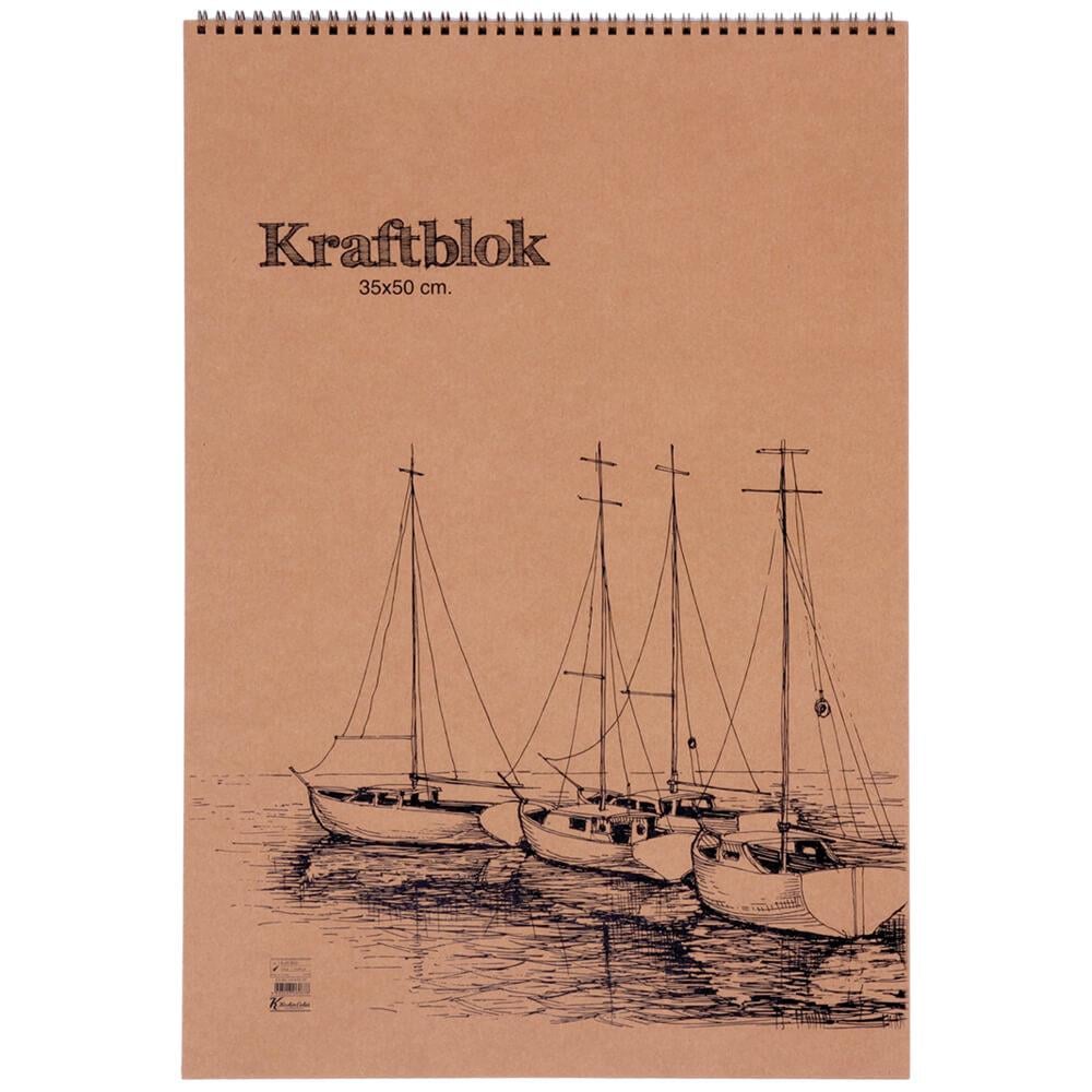 Keskin Color Spiralli Kraft Defter 33,5X48 20 YaprakKeskin Color Spiralli Kraft Defter 33,5X48 20 Yaprak - Kirtasiyem.netKraft Defterler