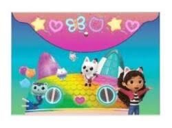 Keskin Gabby'nin Hayal Evi A4 Çıtçıtlı Dosya (Plastik)Sert Kapak Defterler