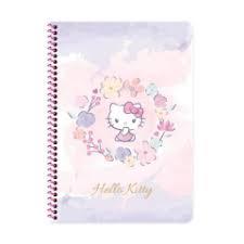 Keskin Hello Kitty A4 80 Yp Çiz Spr.Karton Kapak DefterSpiralli Sert Kapak Defterler