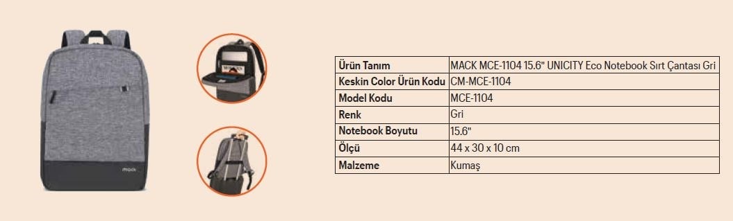Keskin Mack Mce-1104 15.6