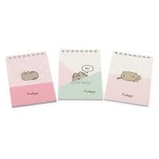 Keskin Pusheen A7 42 Yp. Çizgili Spralli 1 BloknotSpiralli Bloknotlar