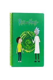 Keskin Rick And Morty A6 80 Yp.Çizgili Spralli BloknotSpiralli Bloknotlar