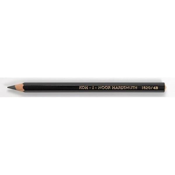 Kohinoor Jumbo Gaphite Pencil 1820 4B                             --1820-04B015KSSüdor Kohiboor Jumbo Gaphite Pencil 1820 4B - Kirtasiyem.netDereceli Kalemler