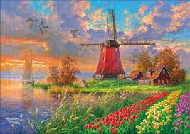 Ks Puzzle 1000 Tulıp Farm