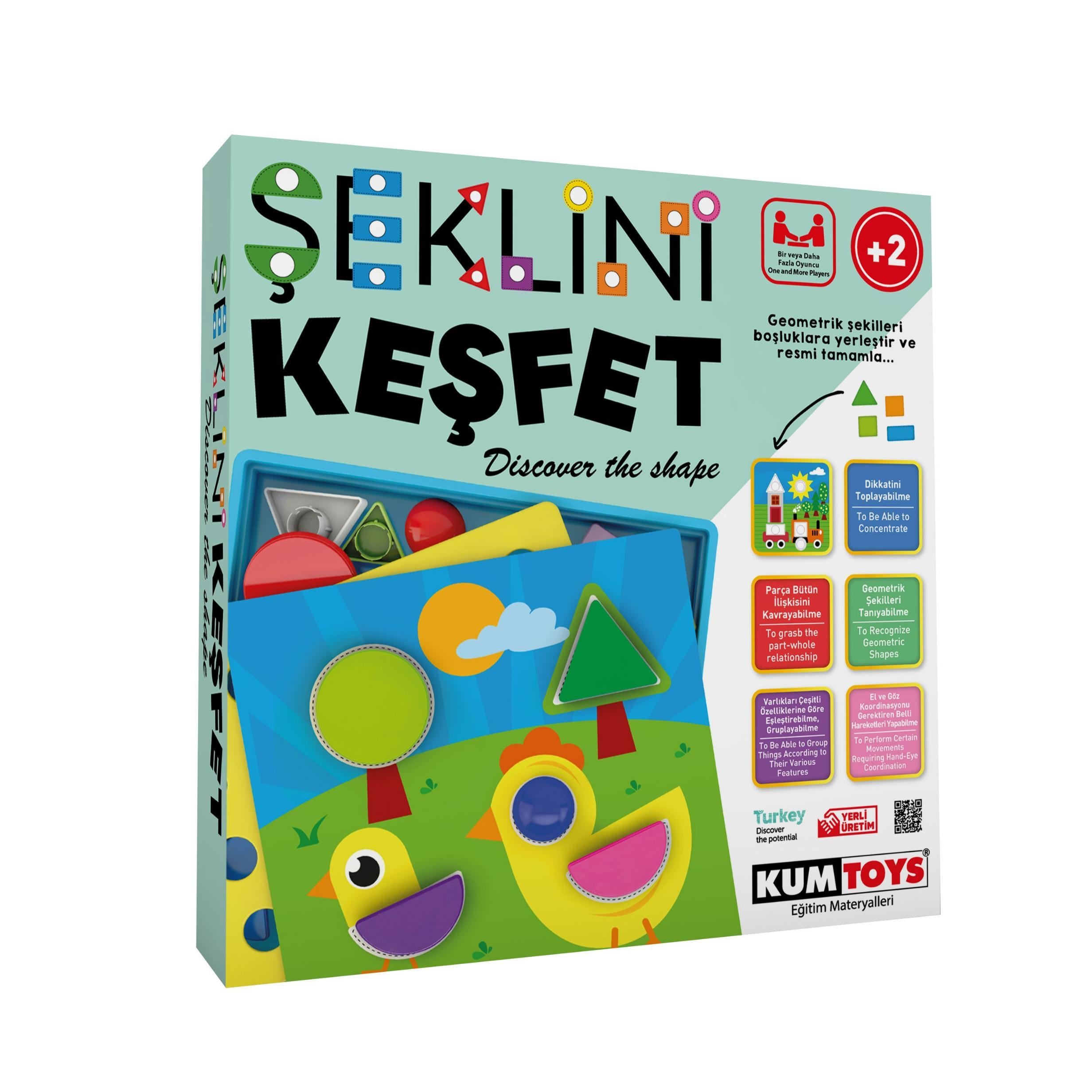 Kumtoys Şeklini KeşfetRedka Şeklini Keşfet - Kirtasiyem.netEğitici Materyaller