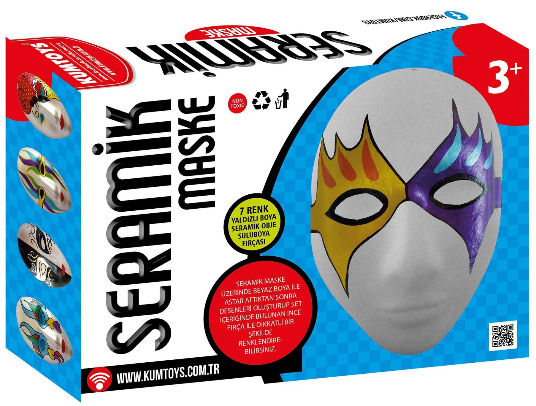 Kumtoys Seramik MaskeKumtoys Seramik Maske - Kırtasiyem.netSeramikler