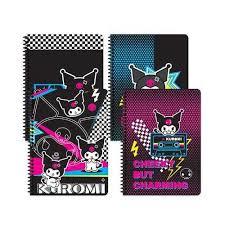 Kuromi 16,5*22,5 80 Yp Çiz Spr.Karton Kapak DefterSpiralli Bloknotlar