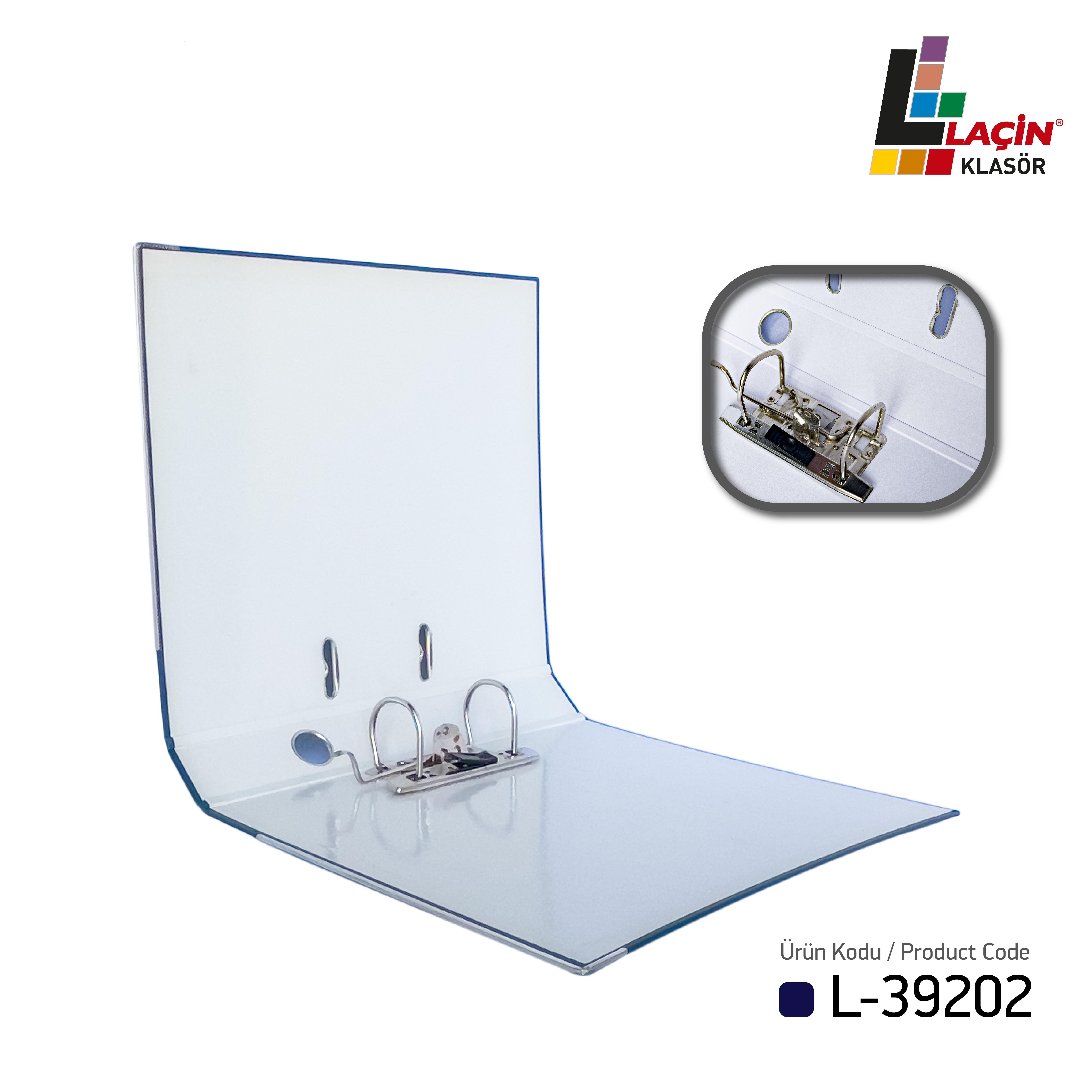 Laçin Geniş Büro Klasörü Lacivert (1 Koli 10 Adet )