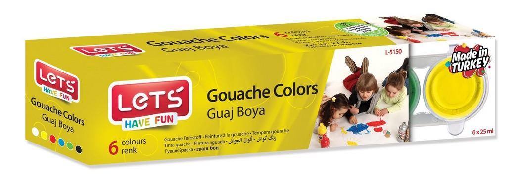 Lets Guaj Boya 25 Ml 6 Renk L-5150