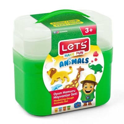 Lets Oyun Hamuru Hayvanlar Seti L8498Oyun Hamurları