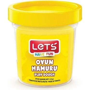 LETS Tek Renk Oyun Hamuru Sarı 115 gr. L8440-1LETS Tek Renk Oyun Hamuru Sarı 115 gr. L8440-1 - Kirtasiyem.netOyun Hamurları