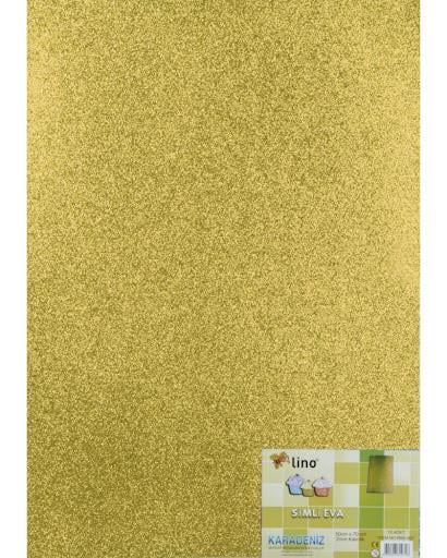 Lino Eva 50X70 Cm.Altın 2Mm. Simli RBE-516Lino Eva 50X70 Cm.Altın 2Mm. Simli RBE-516 - Kirtasiyem.netEvalar