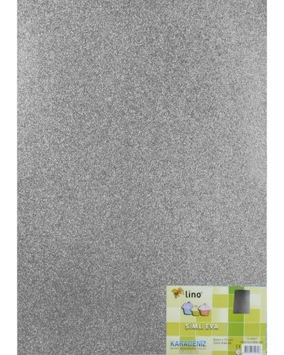 Lino Eva 50X70 Cm.Gümüş 2Mm. Simli  RBE-517Lino Eva 50X70 Cm.Gümüş 2Mm. Simli  RBE-517 - Kirtasiyem.netEvalar