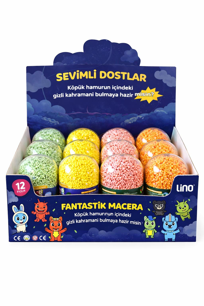 Lino Kurumayan Köpüklü Oyun Hamuru Fantastik Macera _12 154002Melodikalar