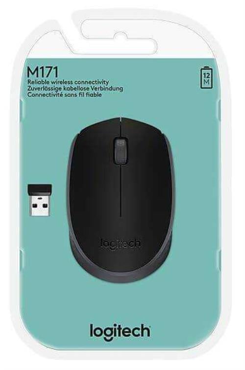 Logitech M171 Wıreless Black Mouse 910-004424   Logitech M171 Wıreless Black Mouse 910-004424    - Kirtasiyem.netMouse