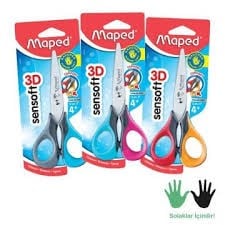Maped Makas 13 cm Sensoft Solak Map-693500Ofis Makası