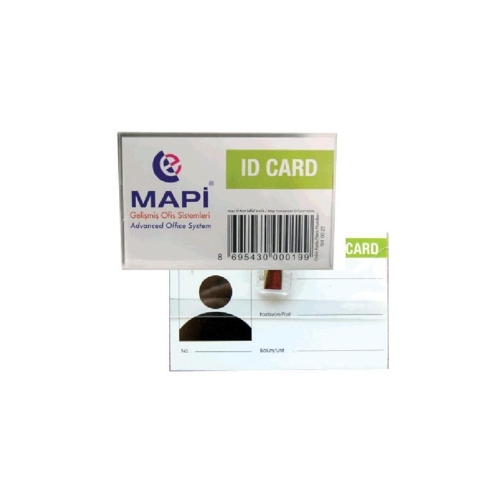 Mapi PVC Klipsli Kokart (Yatay)_50 (1 ADET)Mapi-Klipsli Kokart - Kirtasiyem.netÇerçeve