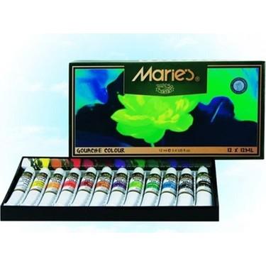 Maries Guaj Boya 12 Li 12 Ml 7312BMaries Guaj Boya 12 Li 12 Ml 7312B - Kirtasiyem.netGuaj Boyalar