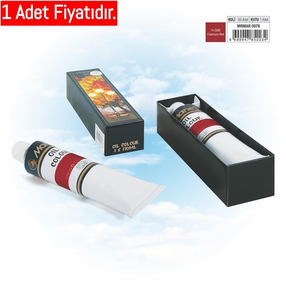 Maries Yağlı Boya 170 Ml E1385/ No:328 CADMİUM RED (1 Adet)Maries Yağlı Boya 170 Ml E1385/ No:328 CADMİUM RED - Kırtasiyem.netYağlı Boyalar