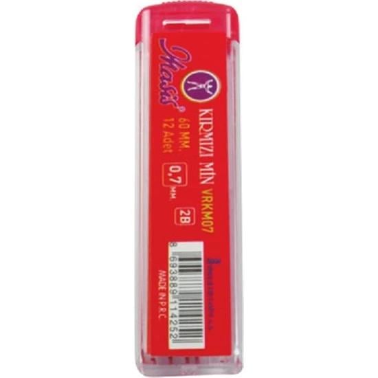 Masis Min 2 Mm Kırmızı *10Masis Min 2 Mm Kırmızı *10 - Kirtasiyem.netKalem Uçları ( Min )
