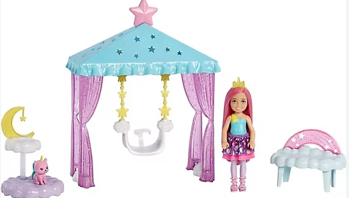 Mattel Barbie Dreamtopıa Chelsea Oyun Alanı Mtl-Hlc27