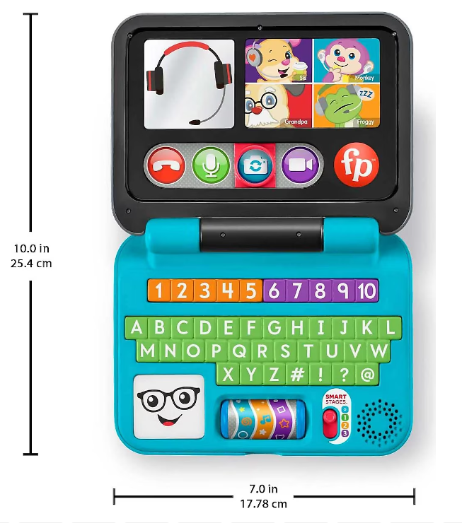 Mattel Fisher Price Eğlen Ve Öğren İlk Bilgisayarım Mtl-Hhh08