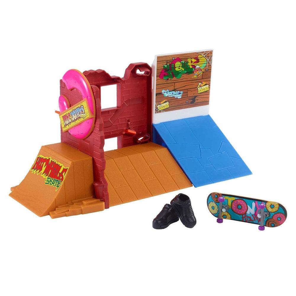 Mattel Hot Wheels Skate Parmak Kaykay Macerasına Başlangıç Setleri Mtl-Hgt91