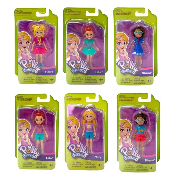 Mattel Polly Pocket Ve Arkadaşları Serisi Mtl-Fwy19