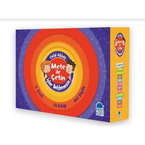 Mete ile Çetin işler Beklemesin - 4. Sınıf Hikaye Seti 10 KitapMete ile Çetin işler Beklemesin - 4. Sınıf Hikaye Seti 10 Kitap - Kirtasiyem.netRoman